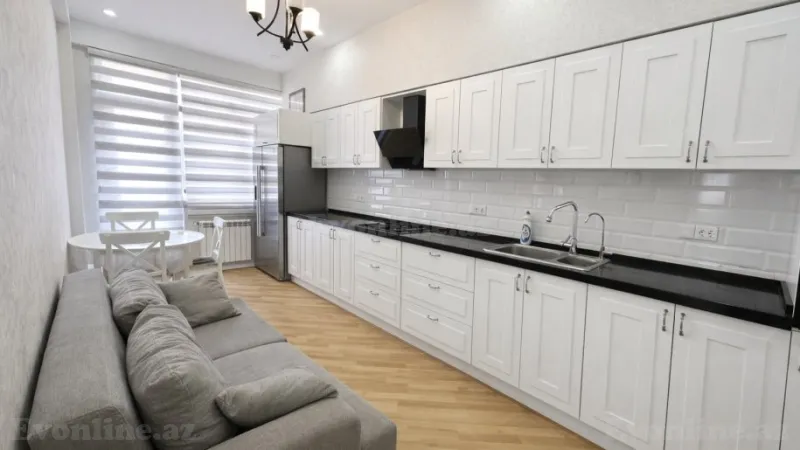 Satılır 3 otaqlı Mənzil Yeni tikili 125 m² Qara Qarayev m. - şəkil 8