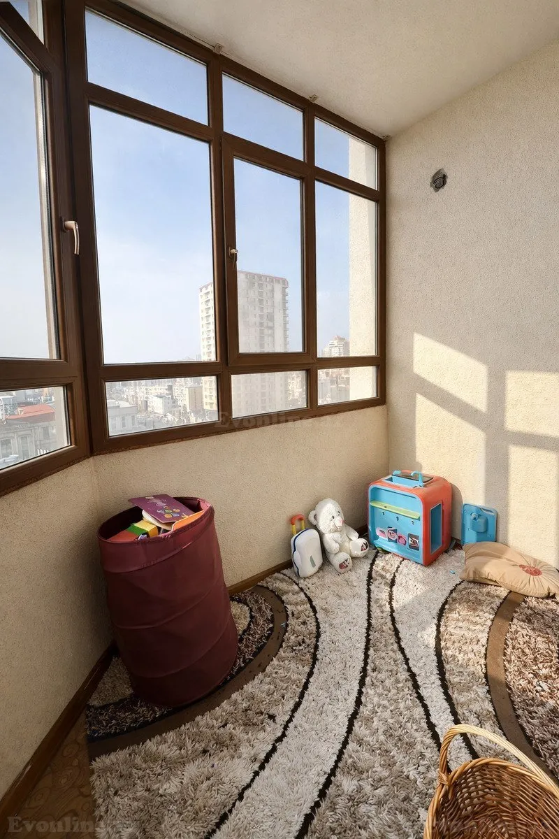 Satılır 3 otaqlı Mənzil Yeni tikili 125 m² Qara Qarayev m. - şəkil 10