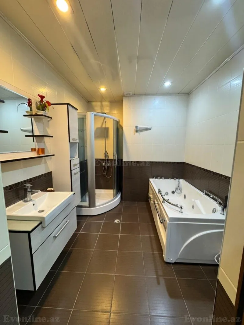 Kirayə verilir 3 otaqlı Mənzil Yeni tikili 130 m² Yeni Yasamal - şəkil 11