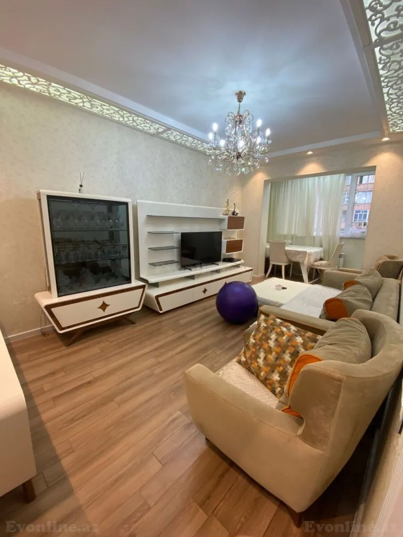 Satılır 3 otaqlı Mənzil Köhnə tikili 95 m² Yeni Yasamal - şəkil 4