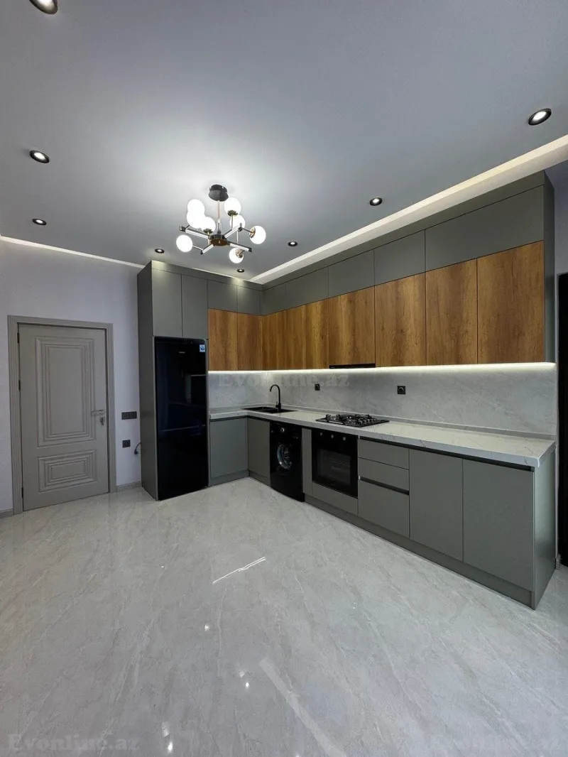 Satılır 2 otaqlı Mənzil Yeni tikili 80 m² Dərnəgül m. - şəkil 2