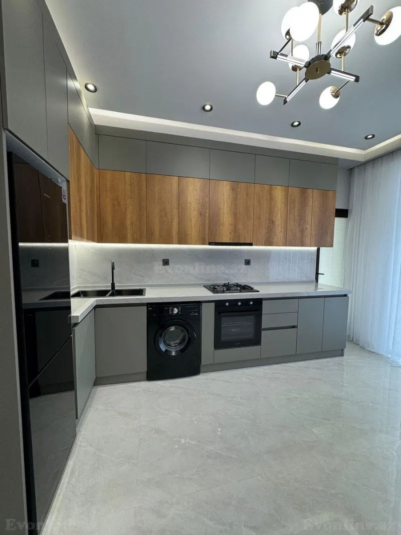 Satılır 2 otaqlı Mənzil Yeni tikili 80 m² Dərnəgül m. - şəkil 3