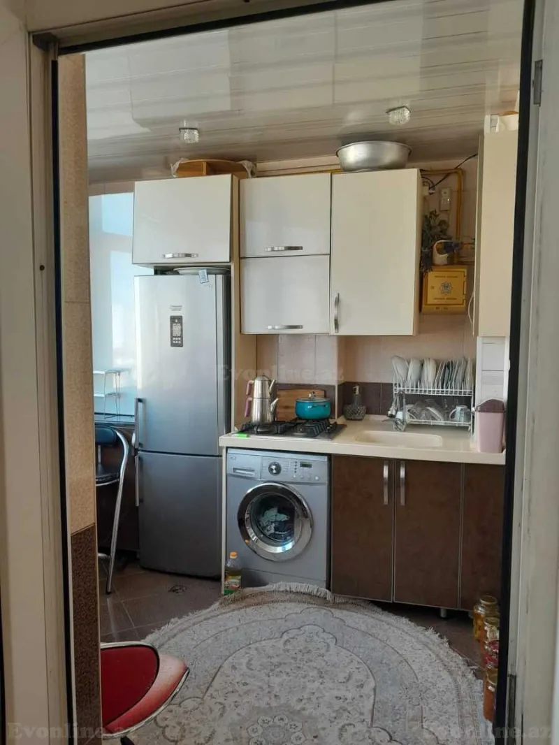 Satılır 2 otaqlı Mənzil Yeni tikili 57 m² Neftçilər m. - şəkil 3