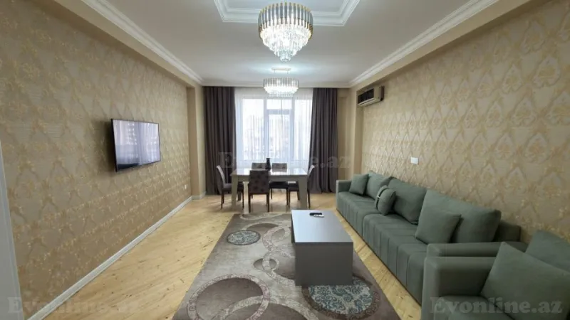 Kirayə verilir 2 otaqlı Mənzil Yeni tikili 75 m² Xətai m. - şəkil 3