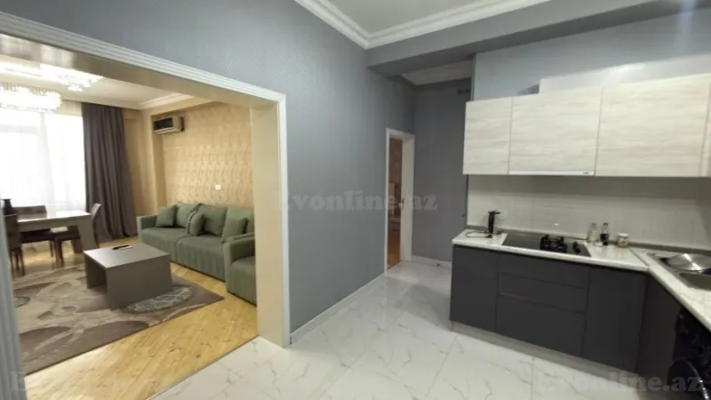 Kirayə verilir 2 otaqlı Mənzil Yeni tikili 75 m² Xətai m. - şəkil 8