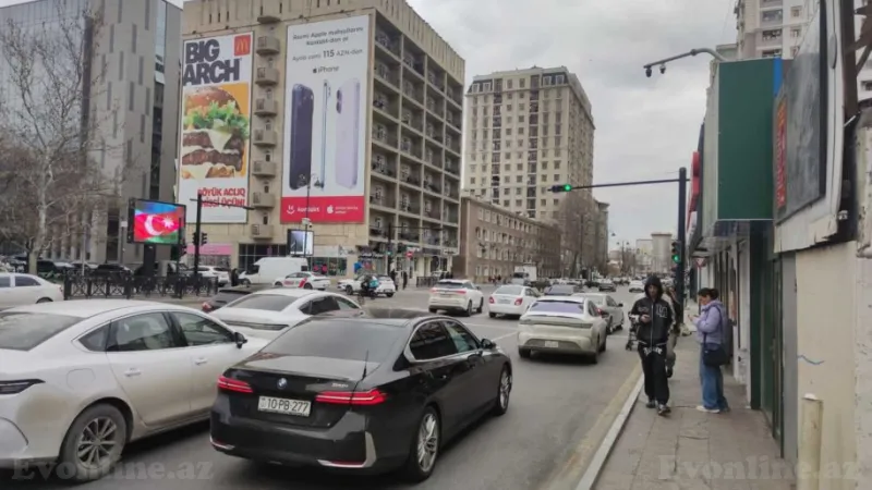 Kirayə verilir 2 otaqlı Mənzil Köhnə tikili 35 m² Nəsimi r. - şəkil 2