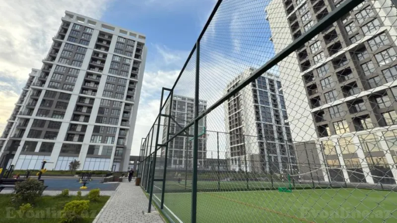 Satılır 2 otaqlı Mənzil Yeni tikili 76 m² Koroğlu m. - şəkil 3