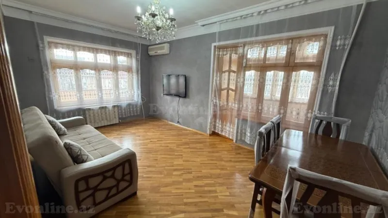 Kirayə verilir 2 otaqlı Mənzil Köhnə tikili 55 m² Qara Qarayev m.