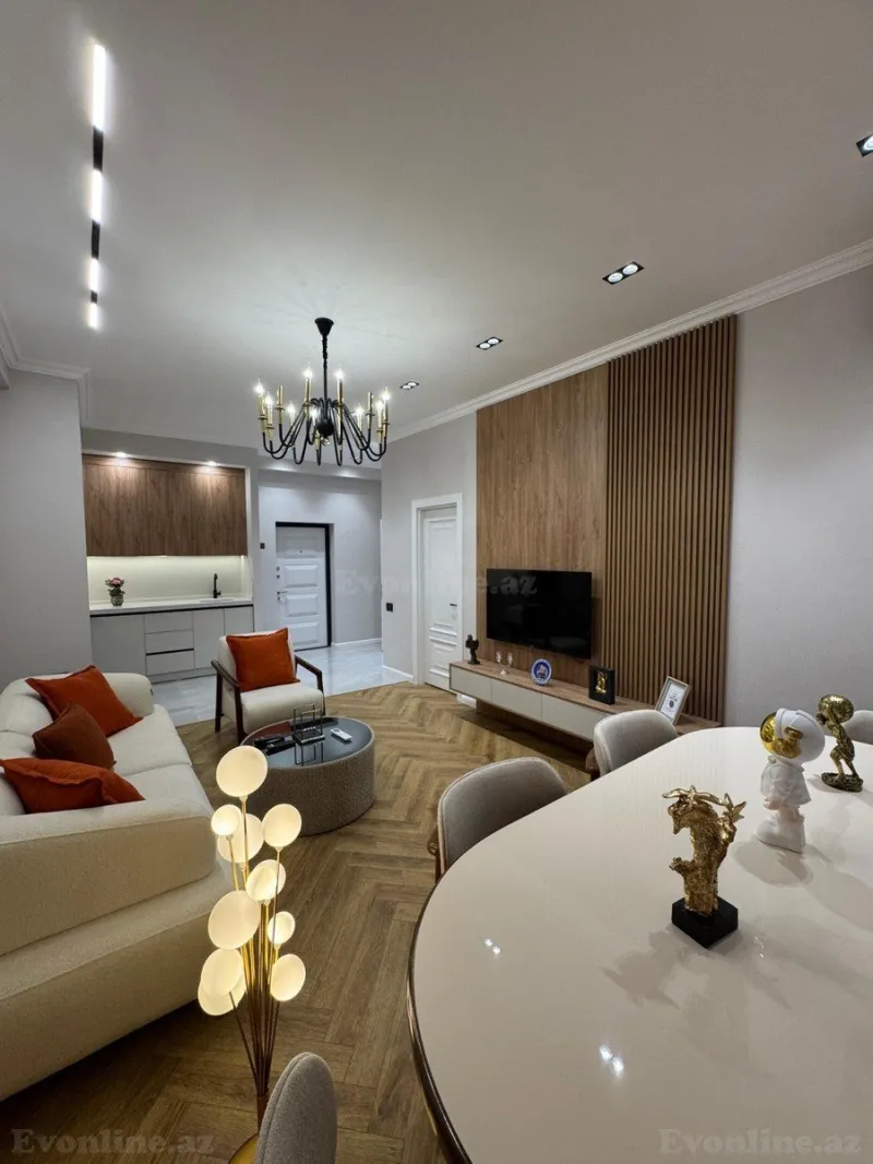 Kirayə verilir 2 otaqlı Mənzil Yeni tikili 55 m² 8 Noyabr m. - şəkil 4