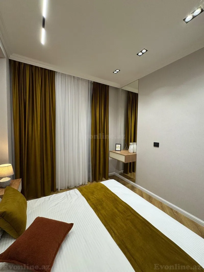 Kirayə verilir 2 otaqlı Mənzil Yeni tikili 55 m² 8 Noyabr m. - şəkil 8