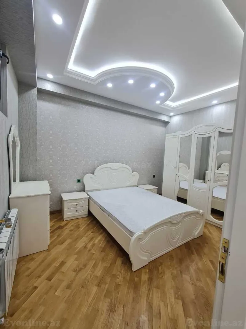 Kirayə verilir 2 otaqlı Mənzil Yeni tikili 85 m² Nərimanov r. - şəkil 3
