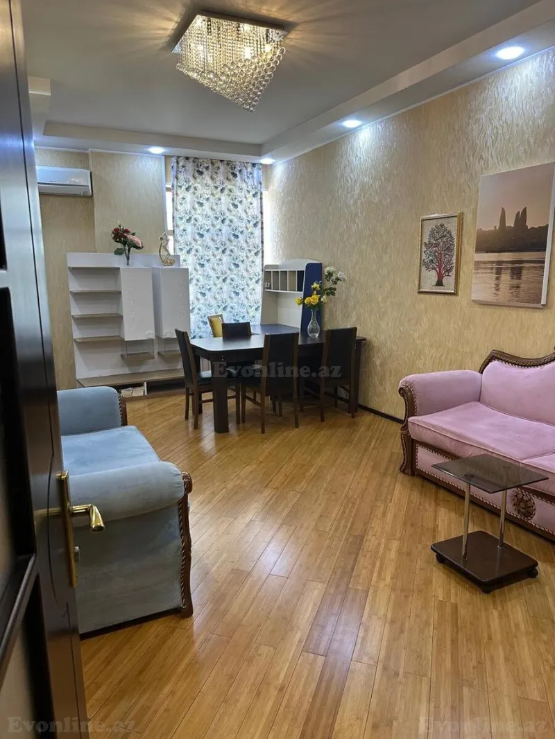 Kirayə verilir 2 otaqlı Mənzil Yeni tikili 60 m² Nərimanov r.