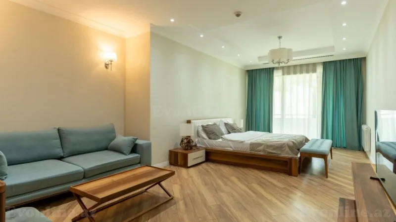 Kirayə verilir 4 otaqlı Mənzil Yeni tikili 330 m² İçərişəhər m. - şəkil 12