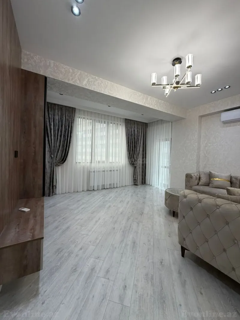 Satılır 3 otaqlı Mənzil Yeni tikili 107 m² Həzi Aslanov m. - şəkil 3