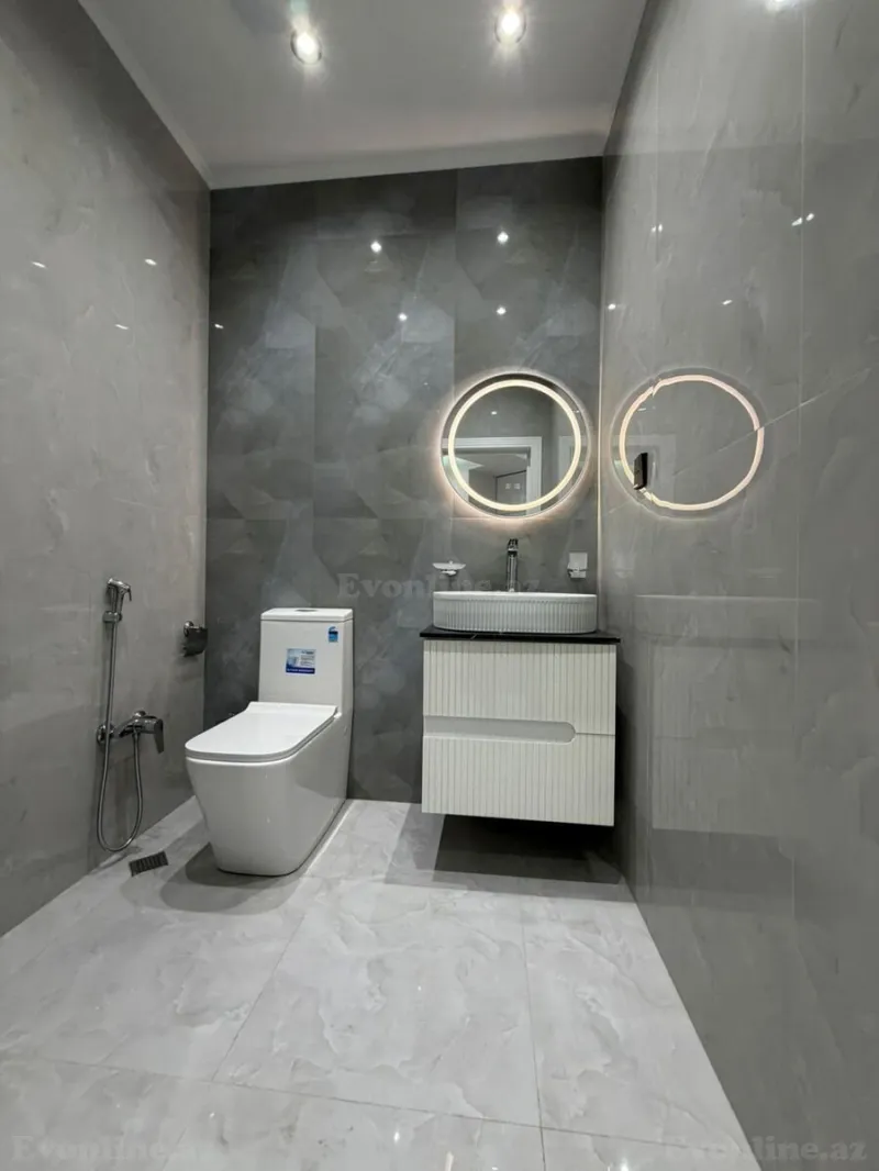 Satılır 3 otaqlı Mənzil Yeni tikili 107 m² Həzi Aslanov m. - şəkil 13