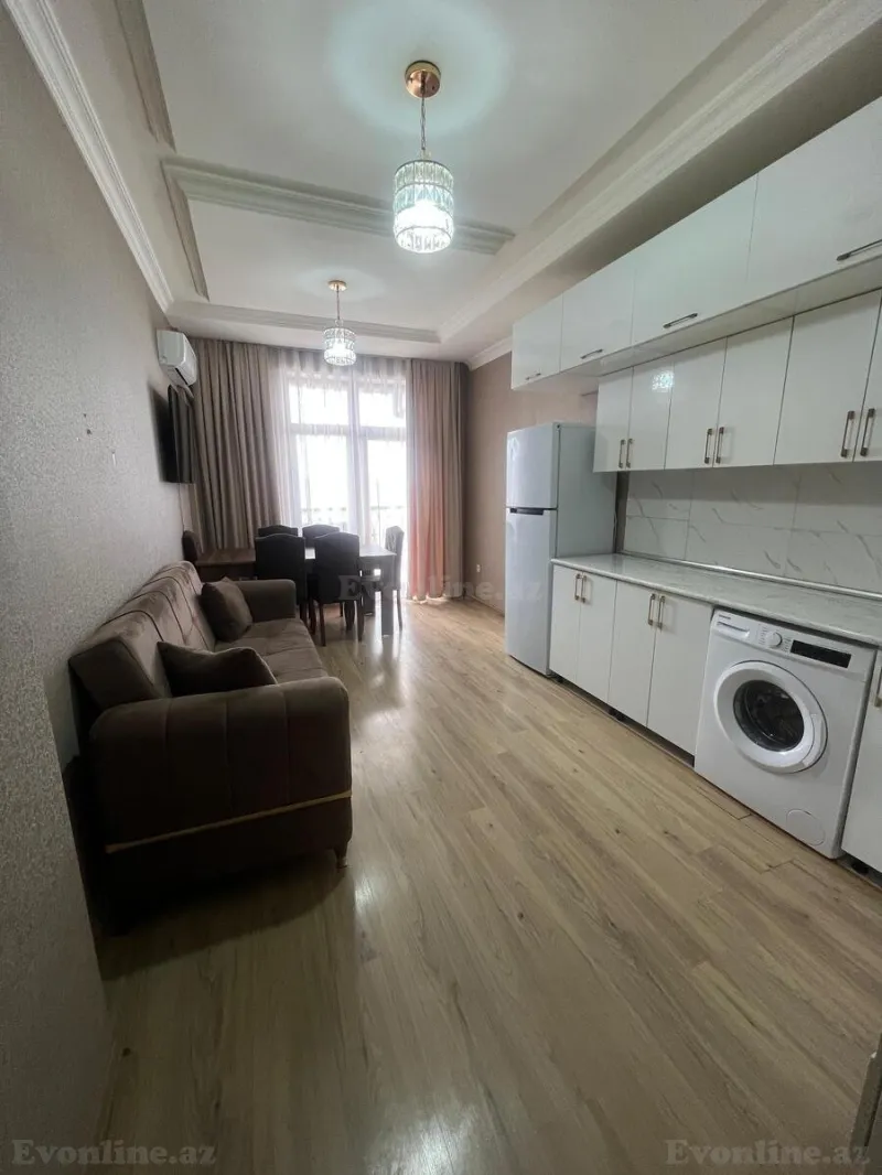 Kirayə verilir 3 otaqlı Mənzil Yeni tikili 98 m² Yeni Yasamal - şəkil 4