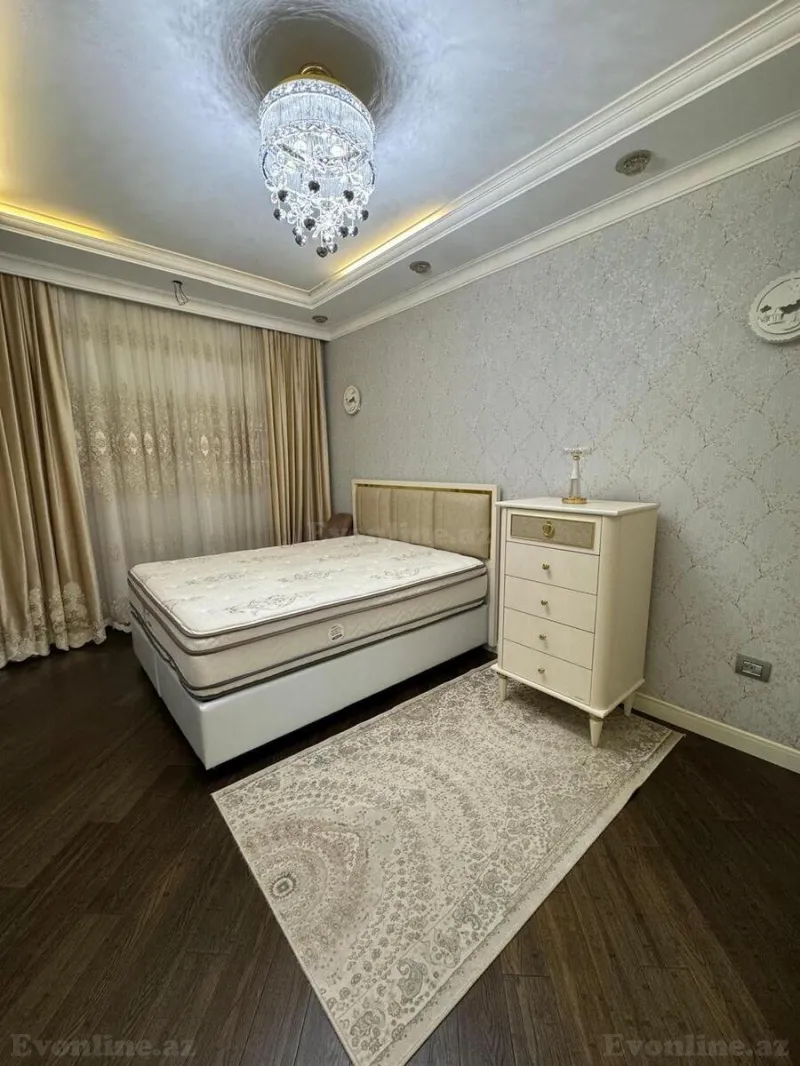 Kirayə verilir 3 otaqlı Mənzil Yeni tikili 150 m² Yasamal - şəkil 2