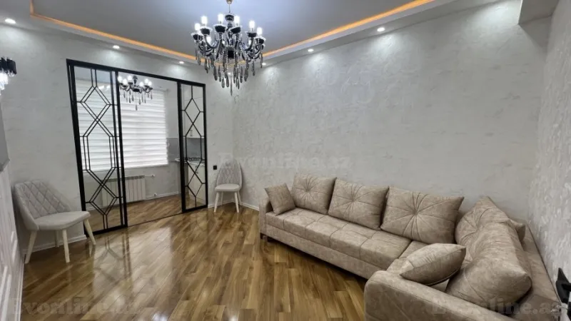 Satılır 2 otaqlı Mənzil Yeni tikili 64 m² 8 Noyabr m.