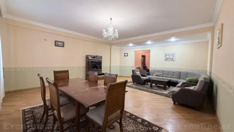 Kirayə verilir 4 otaqlı Mənzil Yeni tikili 200 m² Nərimanov r. - şəkil 15