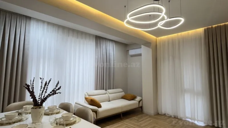 Satılır 2 otaqlı Mənzil Yeni tikili 77 m² Nərimanov r. - şəkil 2