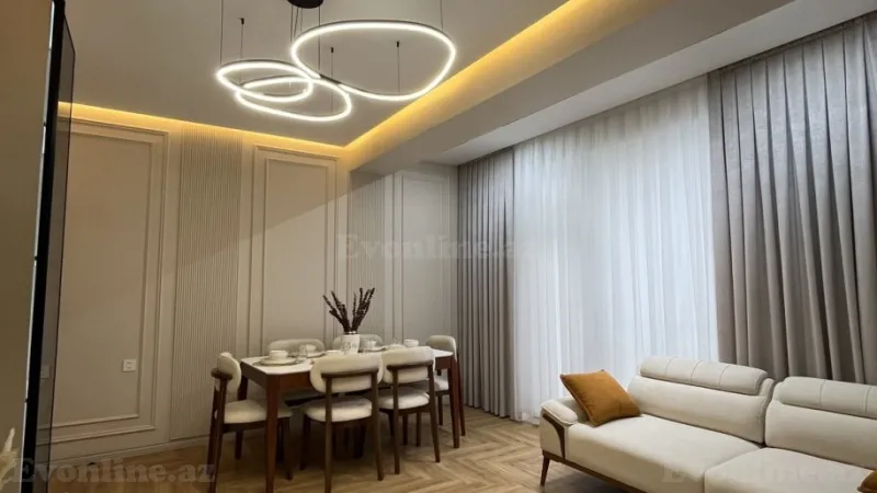 Satılır 2 otaqlı Mənzil Yeni tikili 77 m² Nərimanov r. - şəkil 3