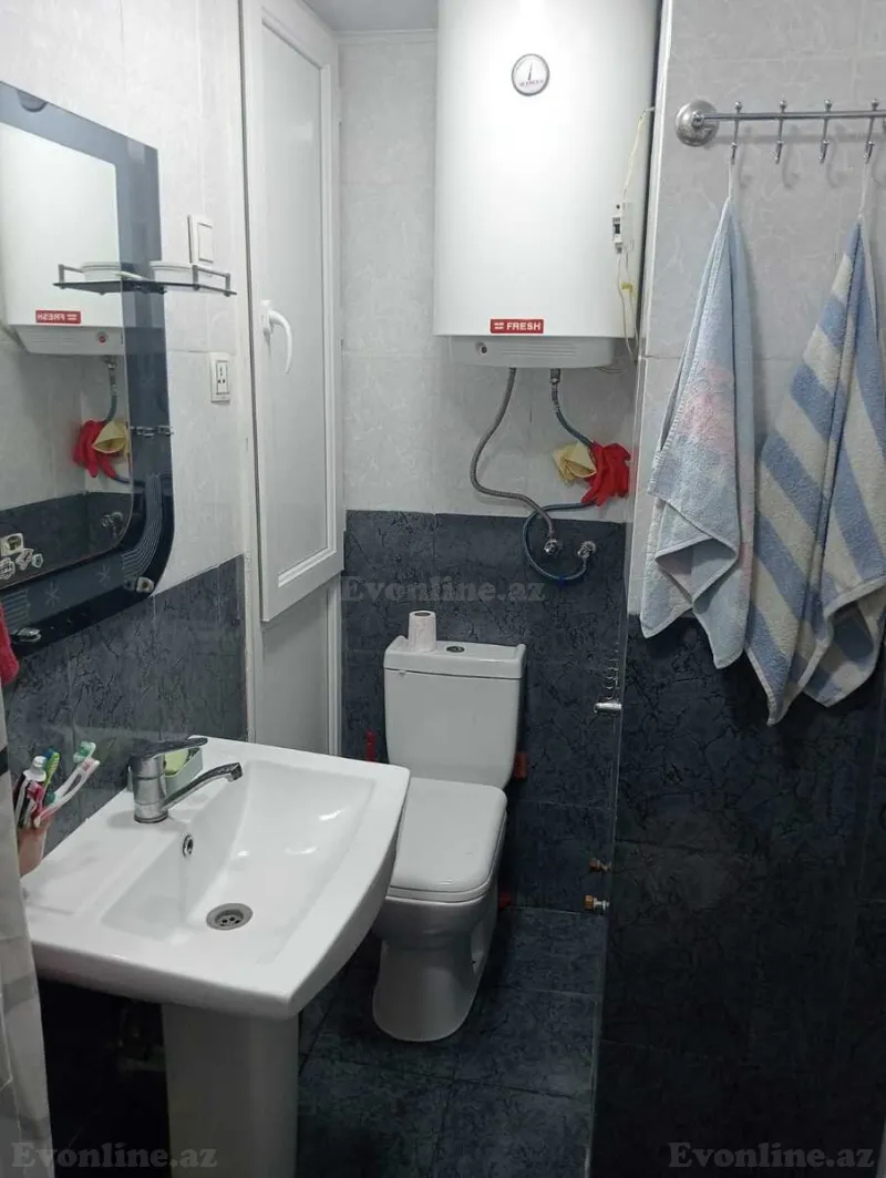 Satılır 4 otaqlı Mənzil Yeni tikili 80 m² Həzi Aslanov m. - şəkil 9