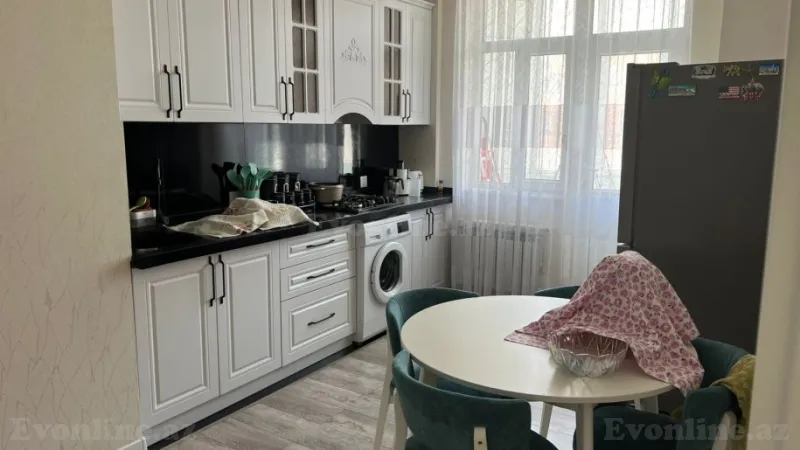 Satılır 3 otaqlı Mənzil Yeni tikili 100 m² Həzi Aslanov m. - şəkil 4