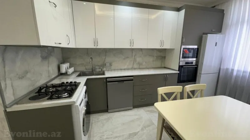 Satılır 2 otaqlı Mənzil Yeni tikili 100 m² Nəsimi r. - şəkil 5