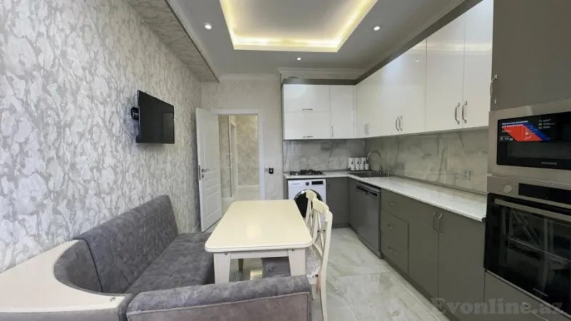 Satılır 2 otaqlı Mənzil Yeni tikili 100 m² Nəsimi r. - şəkil 8