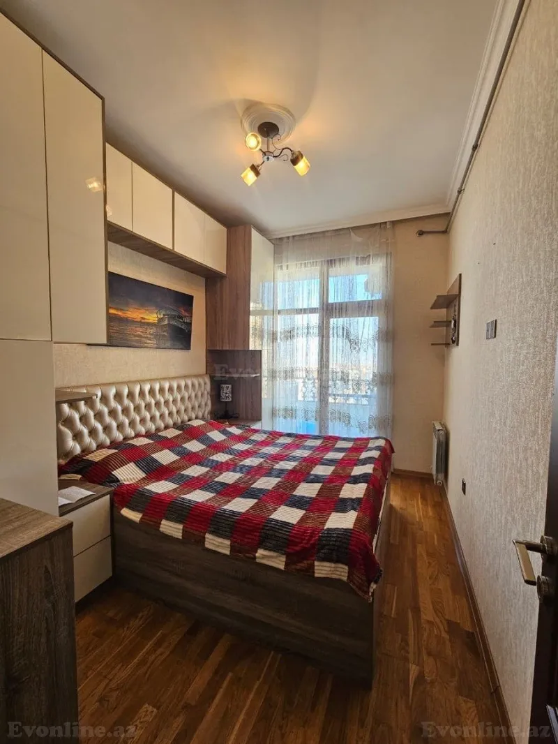 Kirayə verilir 2 otaqlı Mənzil Yeni tikili 50 m² 8-ci mikrorayon - şəkil 2