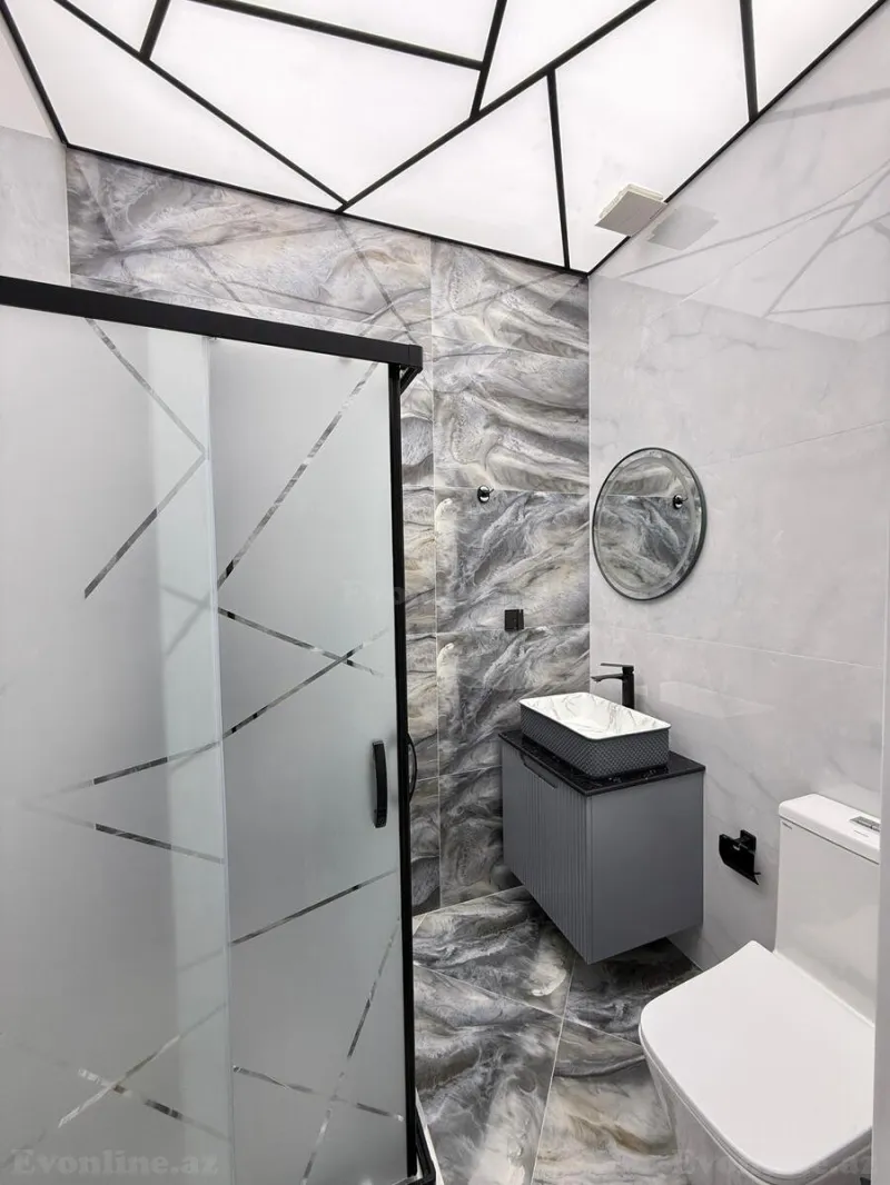 Satılır 3 otaqlı Mənzil Yeni tikili 88 m² Həzi Aslanov m. - şəkil 11