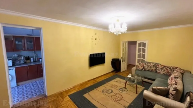 Satılır 3 otaqlı Mənzil Köhnə tikili 95 m² Memar Əcəmi m. - şəkil 3