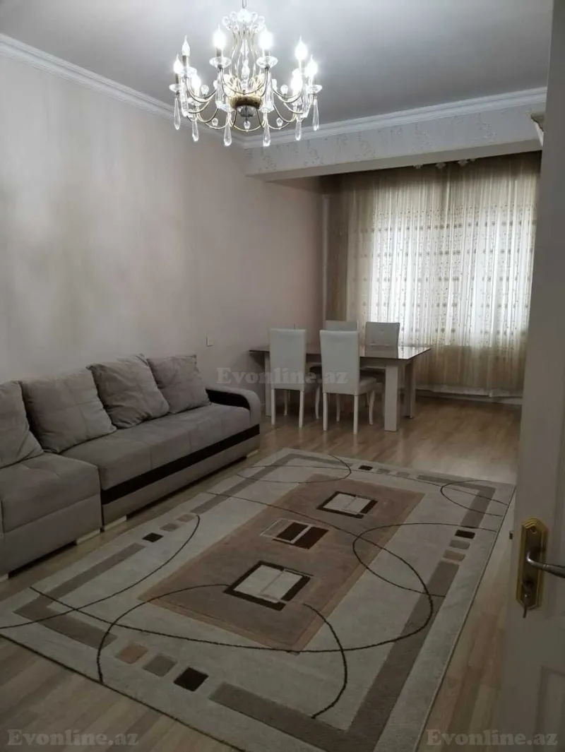 Kirayə verilir 3 otaqlı Mənzil Yeni tikili 90 m² Yasamal - şəkil 2
