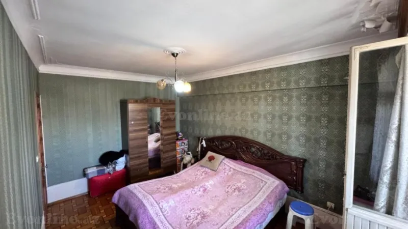 Satılır 3 otaqlı Mənzil Köhnə tikili 95 m² Qara Qarayev m. - şəkil 5