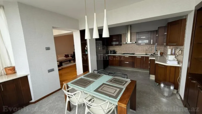 Kirayə verilir 4 otaqlı Mənzil Yeni tikili 190 m² Yasamal - şəkil 5