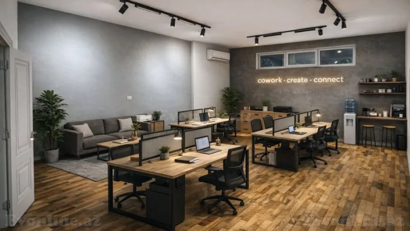 Kirayə verilir Ofis 30 m² Nizami m. - şəkil 3