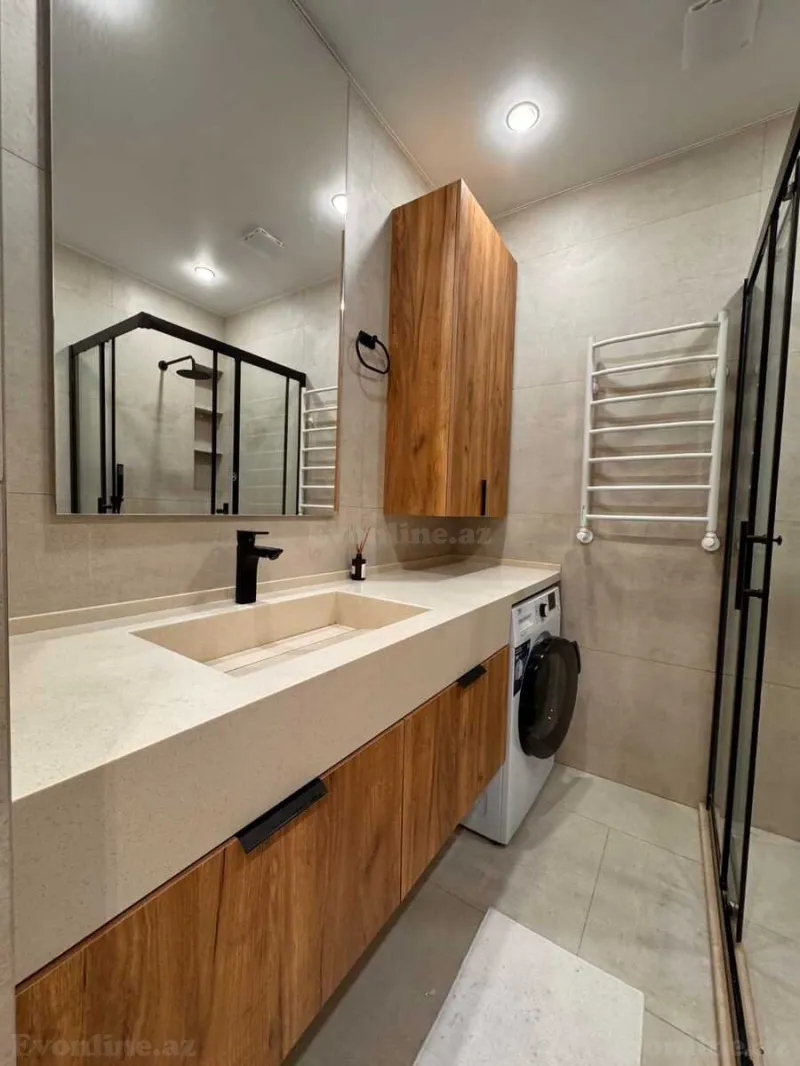 Kirayə verilir 2 otaqlı Mənzil Yeni tikili 72 m² Xətai m. - şəkil 13