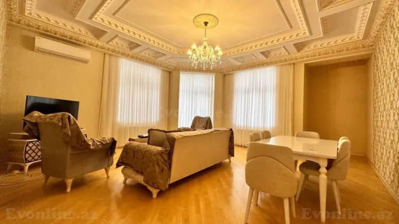 Satılır 3 otaqlı Mənzil Yeni tikili 166 m² Nizami m.