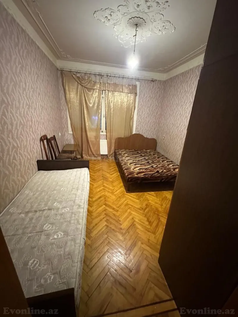 Kirayə verilir 2 otaqlı Mənzil Köhnə tikili 50 m² Memar Əcəmi m. - şəkil 3