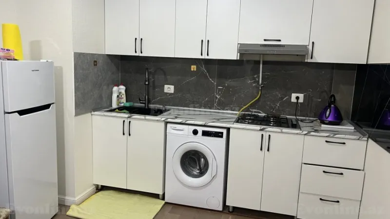 Kirayə verilir 2 otaqlı Mənzil Yeni tikili 46 m² Yasamal - şəkil 2