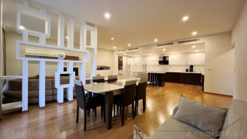 Kirayə verilir 4 otaqlı Mənzil Yeni tikili 250 m² Nəsimi r. - şəkil 3