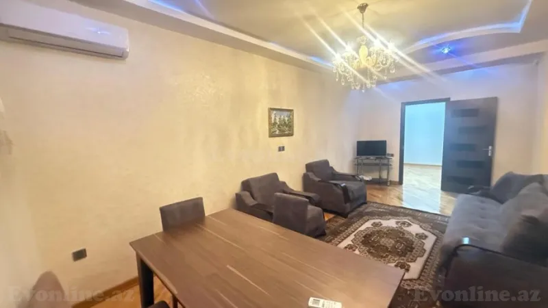 Kirayə verilir 2 otaqlı Mənzil Yeni tikili 95 m² Həzi Aslanov m. - şəkil 3