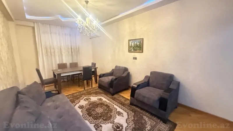 Kirayə verilir 2 otaqlı Mənzil Yeni tikili 95 m² Həzi Aslanov m. - şəkil 4