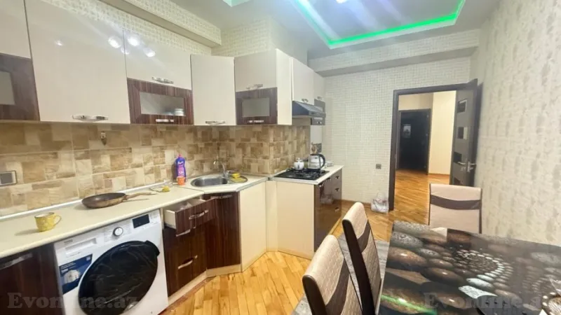 Kirayə verilir 2 otaqlı Mənzil Yeni tikili 95 m² Həzi Aslanov m. - şəkil 5