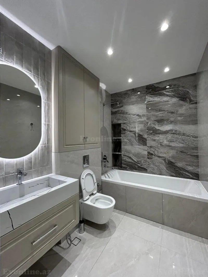 Satılır 4 otaqlı Mənzil Yeni tikili 170 m² Elmlər Akademiyası m. - şəkil 21