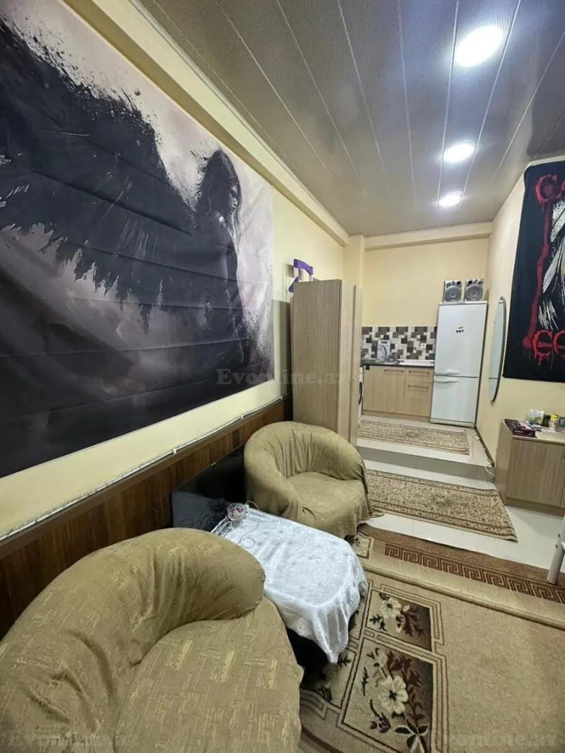 Satılır 1 otaqlı Mənzil Yeni tikili 30 m² Elmlər Akademiyası m. - şəkil 5