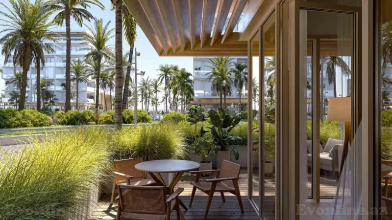 Satılır 1 otaqlı Mənzil Yeni tikili 52.5 m² Sabunçu r. - şəkil 5