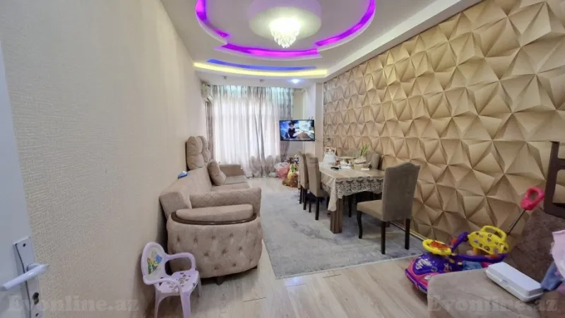 Satılır 2 otaqlı Mənzil Yeni tikili 65 m² 7-ci mikrorayon - şəkil 2