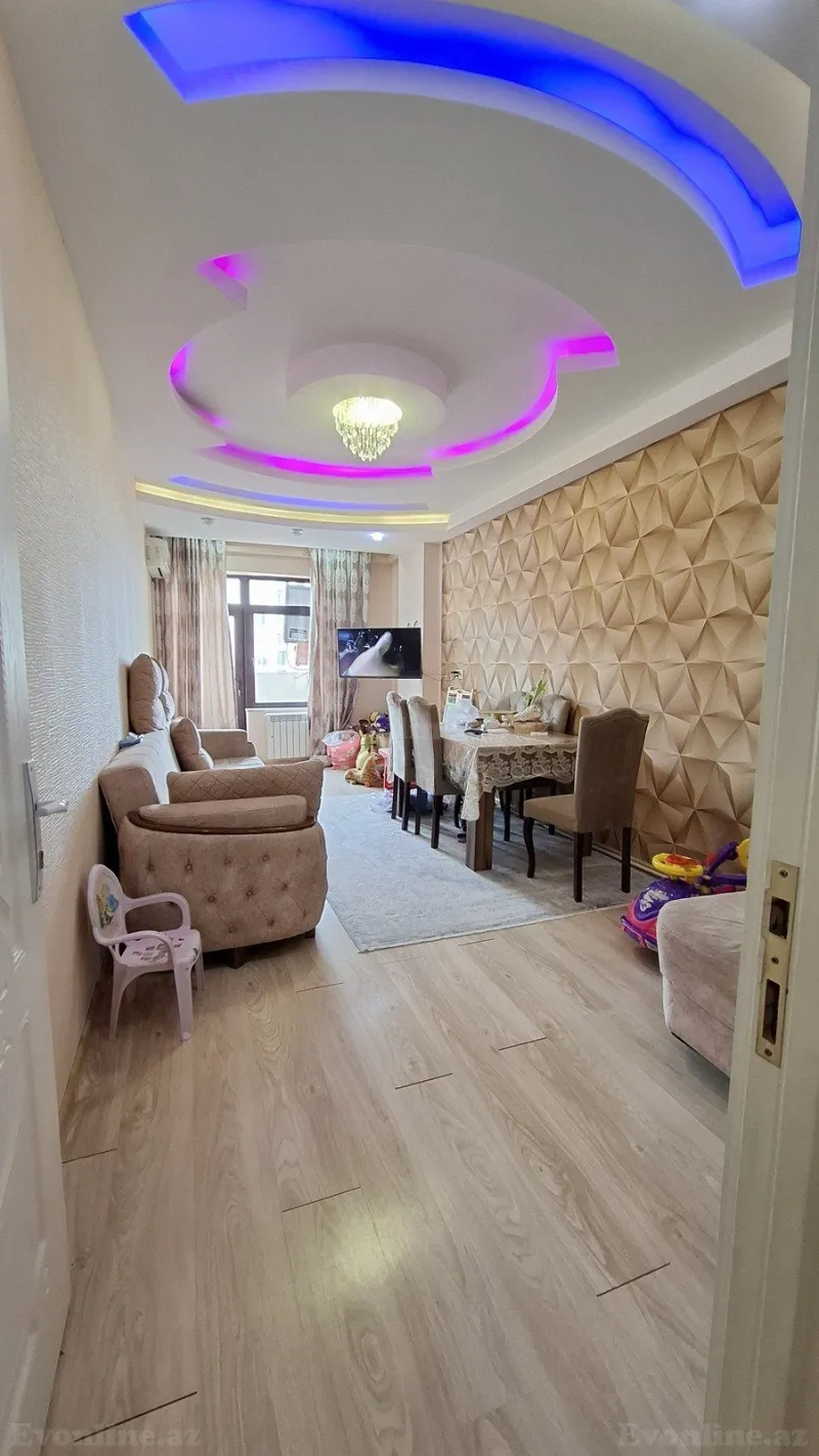 Satılır 2 otaqlı Mənzil Yeni tikili 65 m² 7-ci mikrorayon - şəkil 9