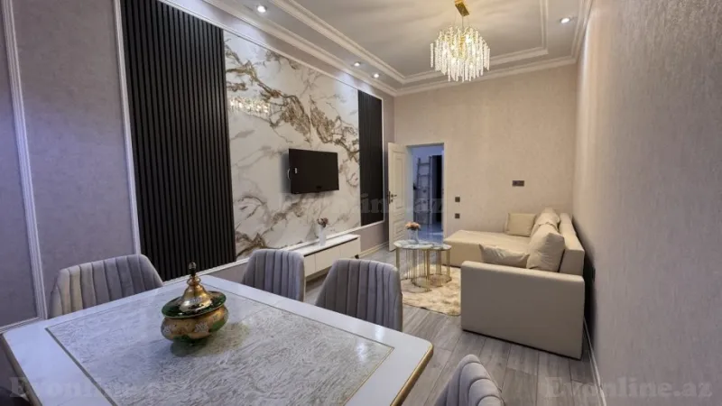 Kirayə verilir 2 otaqlı Mənzil Yeni tikili 80 m² Gənclik m. - şəkil 3